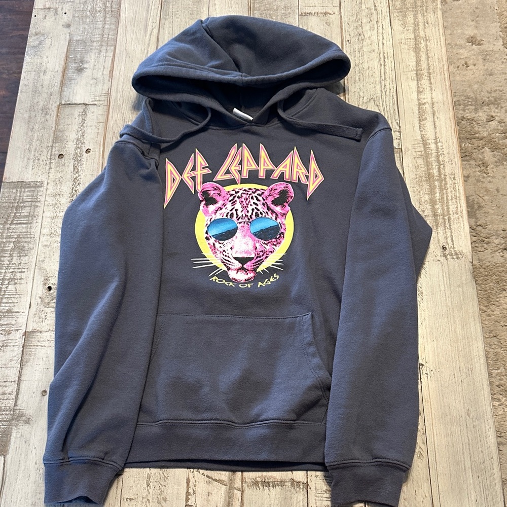 Def Leppard Graphic Hoodie